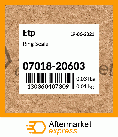 Ring Seals 07018-20603