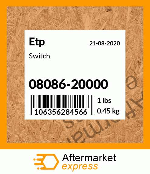 Switch 08086-20000