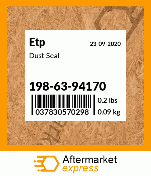Dust Seal 198-63-94170