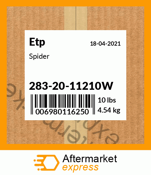 Spider 283-20-11210W