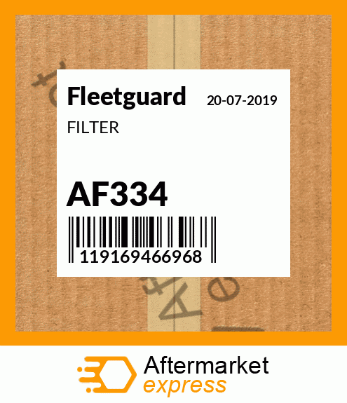 Spare part AF334 + FILTER