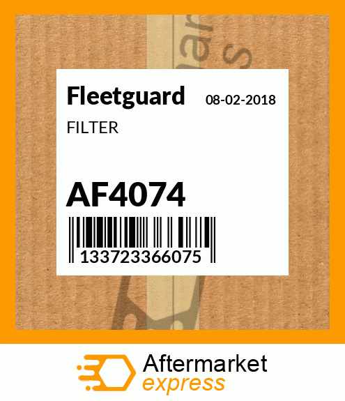 Spare part AF4074 + FILTER