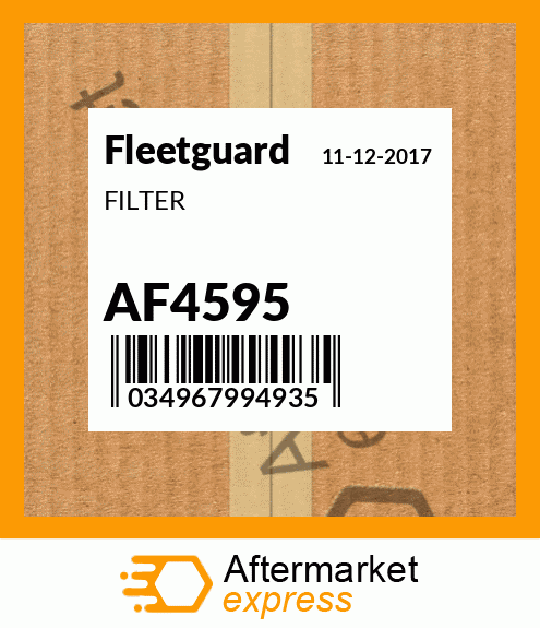 Spare part AF4595 + FILTER