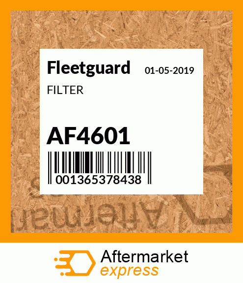 Spare part AF4601 + FILTER