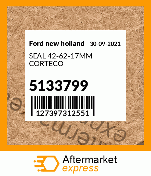 Spare part 5133799 + SEAL 42-62-17MM CORTECO