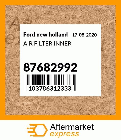 Spare part 87682992 + AIR FILTER INNER