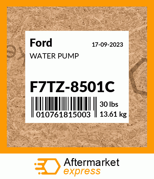 Spare part F7TZ-8501C + WATER PUMP