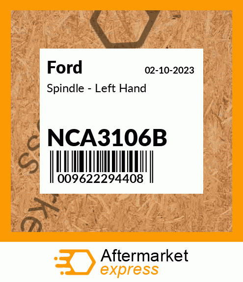 Spare part NCA3106B + Spindle - Left Hand