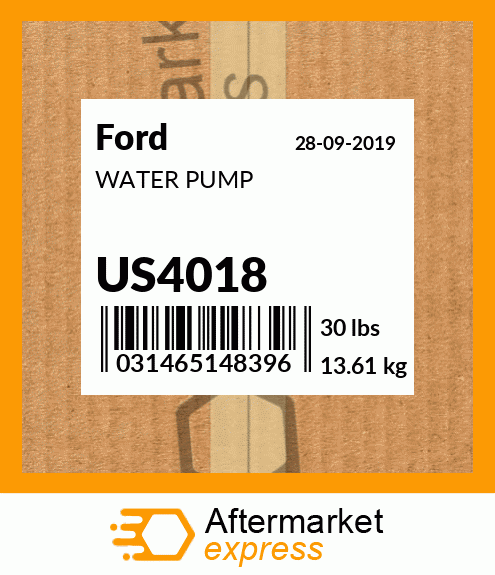 Spare part US4018 + WATER PUMP