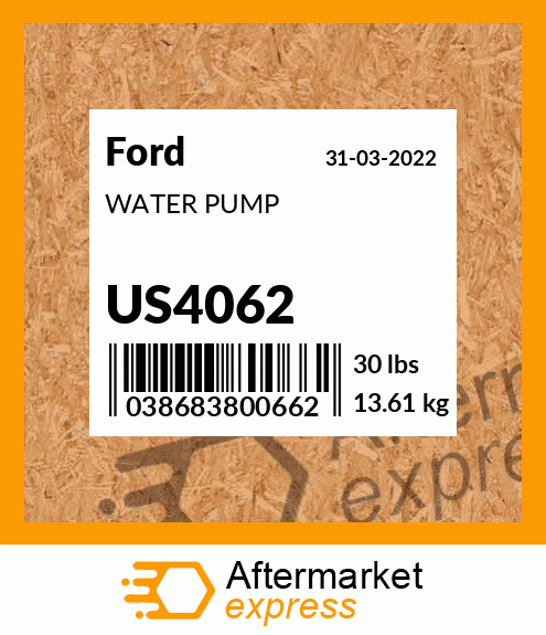 Spare part US4062 + WATER PUMP