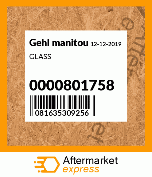 GLASS 0000801758