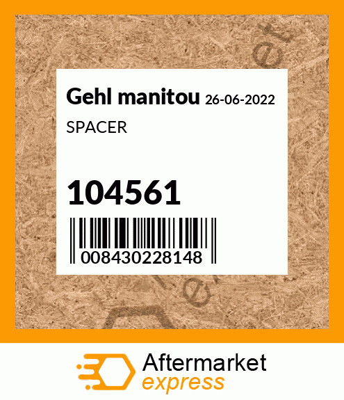 SPACER 104561