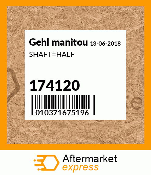 SHAFT_HALF 174120