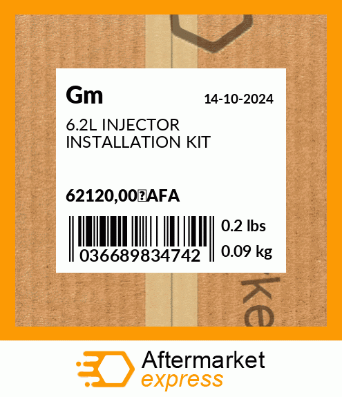 Spare part 62120,00 AFA + 6.2L INJECTOR INSTALLATION KIT