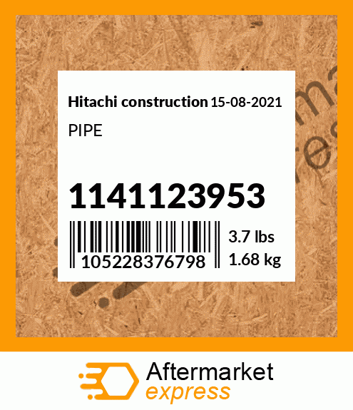 Spare part 1141123953 + PIPE