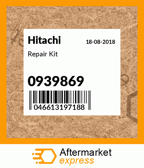 Spare part 0939869 + Repair Kit