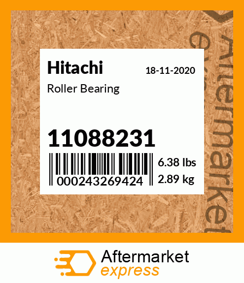 Spare part 11088231 + Roller Bearing