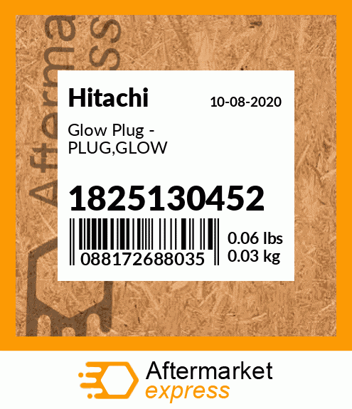 Glow Plug - PLUG,GLOW 1825130452