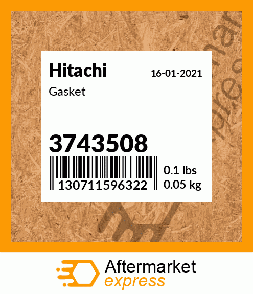 Spare part 3743508 + Gasket