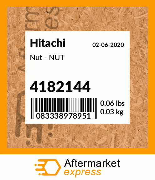 Nut - NUT 4182144