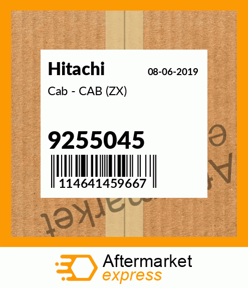 9255045 - Cab - CAB (ZX) fits Hitachi | Price: $31.66