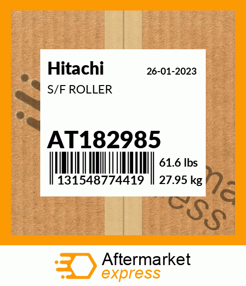 Spare part AT182985 + S/F ROLLER