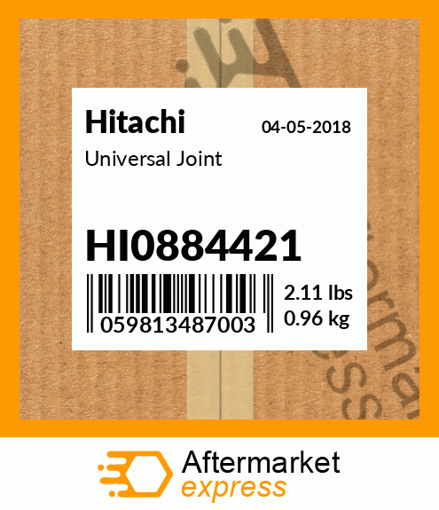 Spare part HI0884421 + Universal Joint