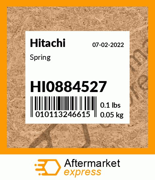 Spare part HI0884527 + Spring