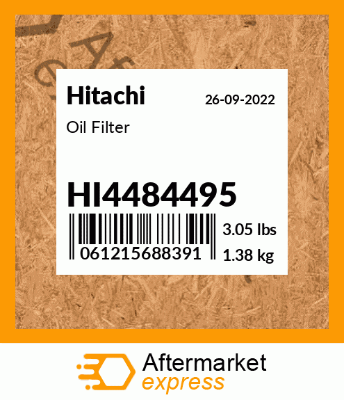 Spare part HI4484495 + Oil Filter