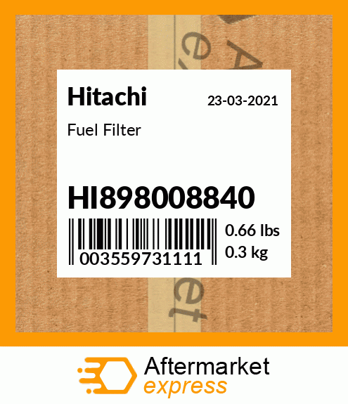 Spare part HI898008840 + Fuel Filter