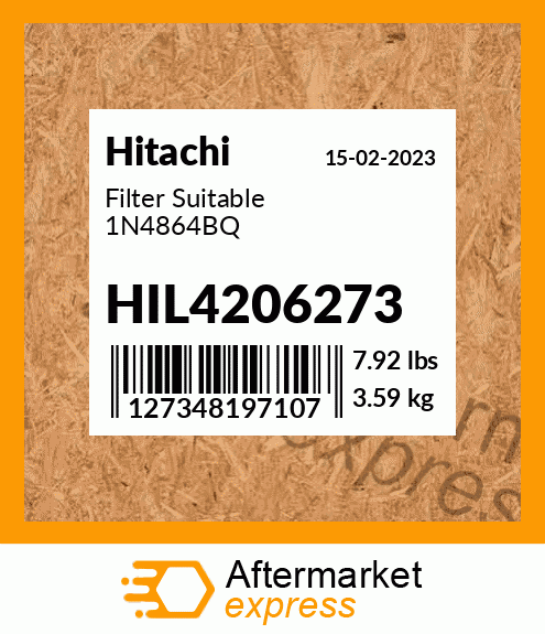 Spare part HIL4206273 + Filter Suitable 1N4864BQ