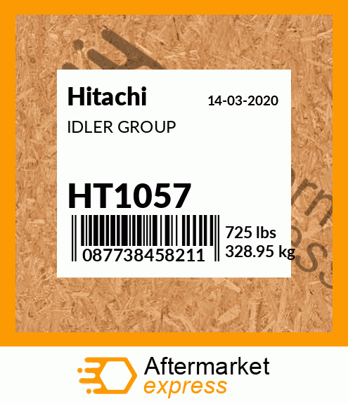 Spare part HT1057 + IDLER GROUP