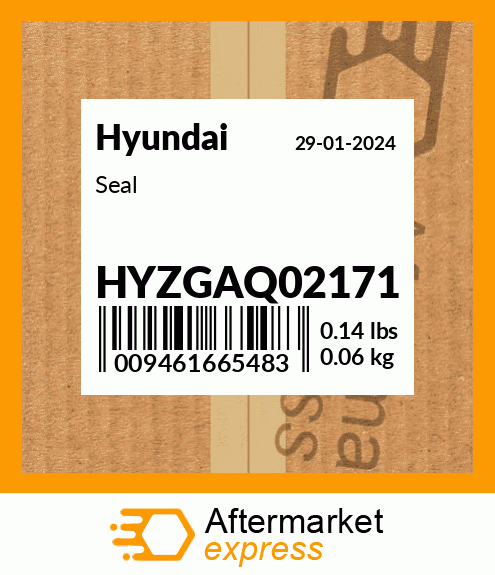 Spare part HYZGAQ02171 + Seal