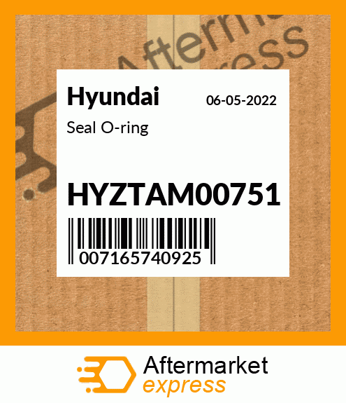 Spare part HYZTAM00751 + Seal O-ring