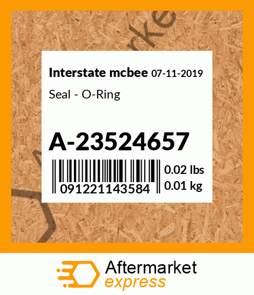 Spare part A-23524657 + Seal - O-Ring