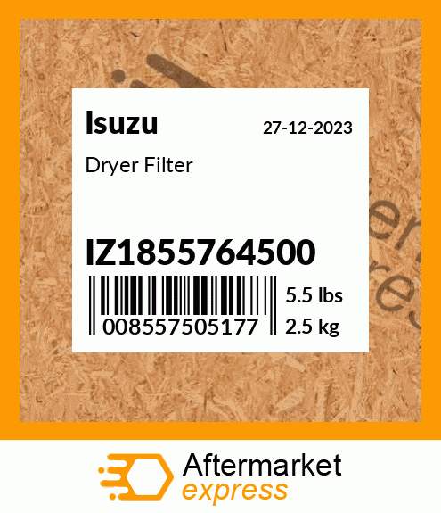 Spare part IZ1855764500 + Dryer Filter