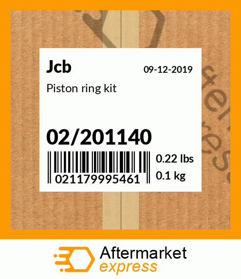 Spare part 02-201140 + Piston ring kit