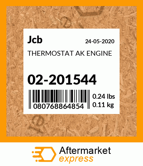 Spare part 02201544 + THERMOSTAT AK ENGINE