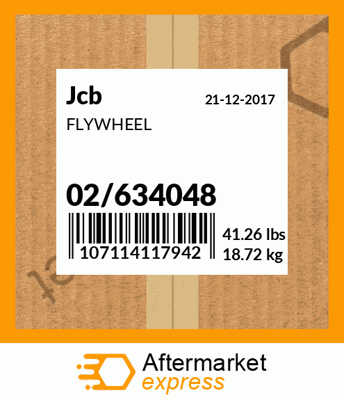 Spare part 02/634048 + FLYWHEEL