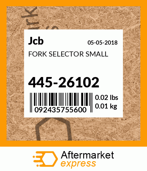 FORK SELECTOR SMALL 445-26102