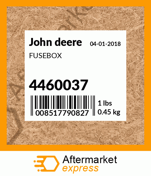 Fuse Box 4460037 - Deere