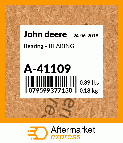 Bearing - BEARING A-41109