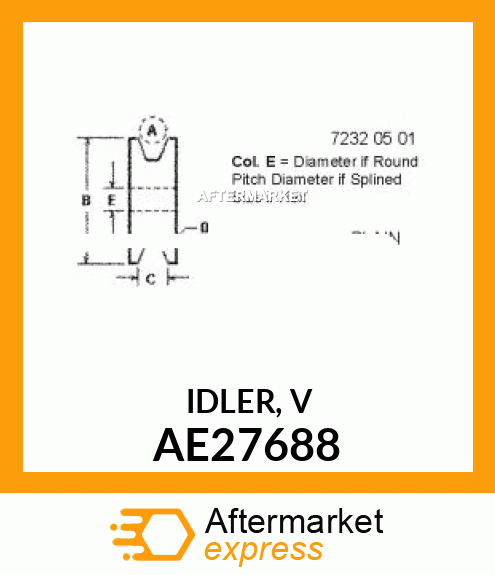 IDLER, V AE27688