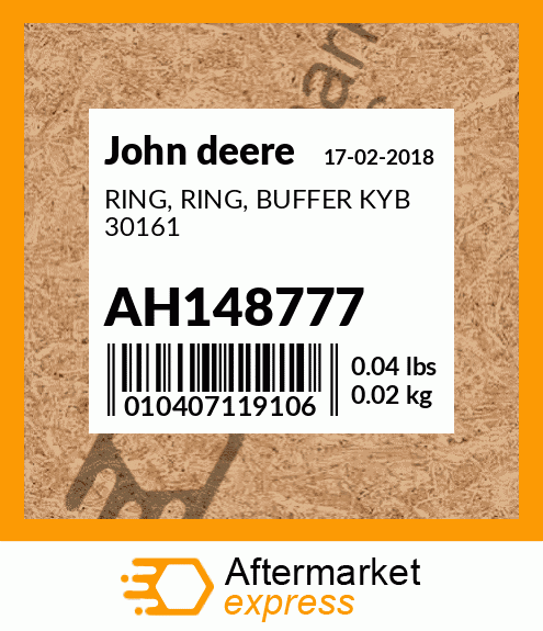 John Deere Filter Element #AH148880 