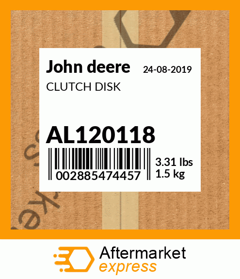 CLUTCH DISK AL120118