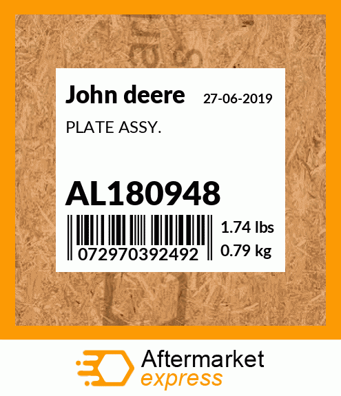 Details about   John Deere L29003