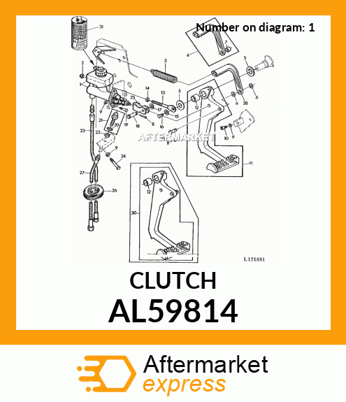 CLUTCH AL59814