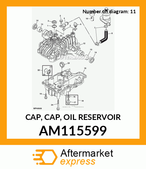 CAP, CAP, OIL RESERVOIR AM115599