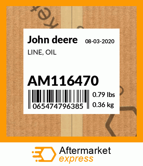 AL77485 - HOLDER, MIRROR ARM, LH, 6M fits John Deere