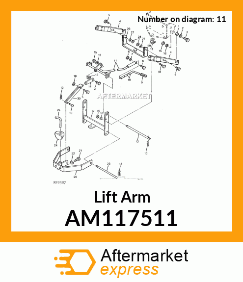 Lift Arm AM117511